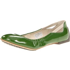 Tsubo Moss Green Roana Ballet Flats